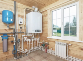 Что входит в установку системы отопления в загородном доме?